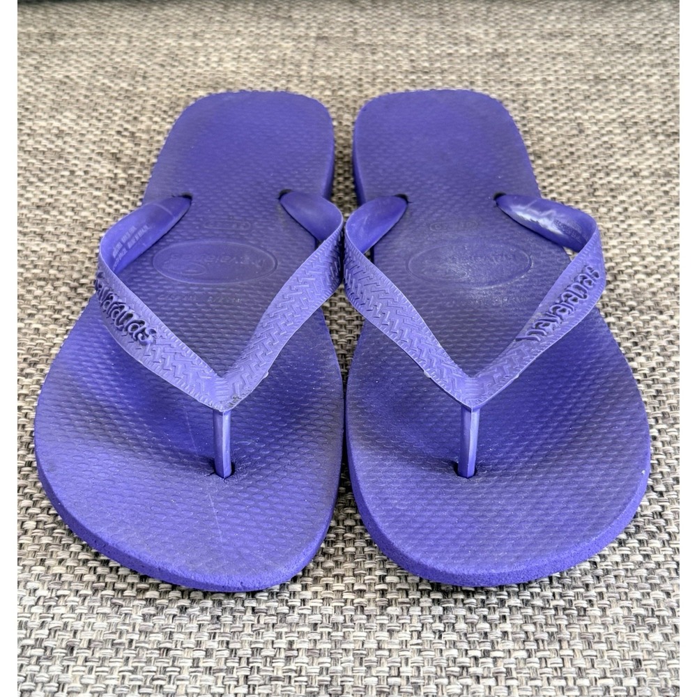 Havaianas Purple Fashion Flip Flops Sandals Women's Size 7/8